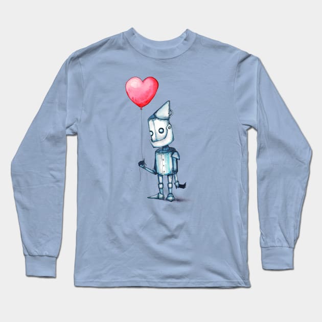 Tin Man Long Sleeve T-Shirt by LVBart